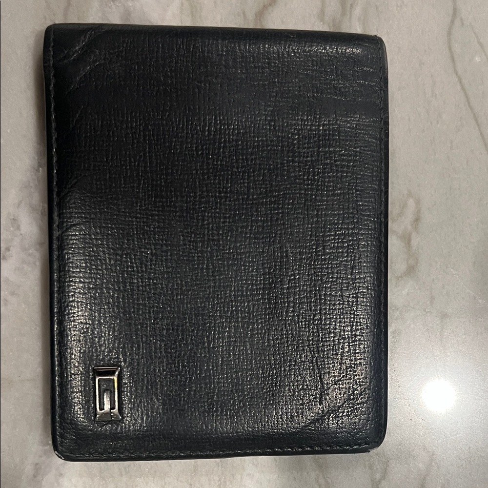 Men’s Gucci Black Leather Wallet with Logo